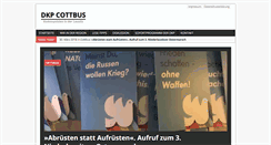 Desktop Screenshot of dkp-cottbus.info